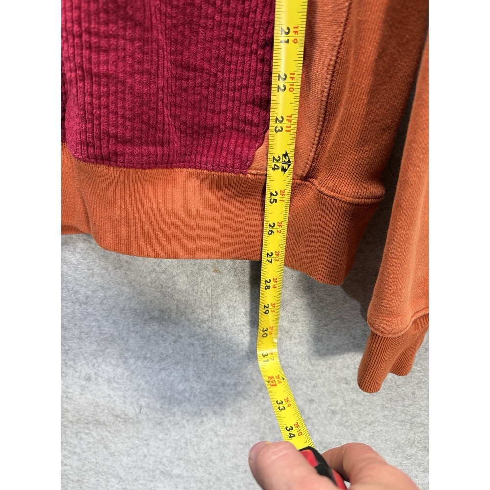 VTG Champion Pullover Hoodie Men's Medium Orange/Red - Picture 4 of 10